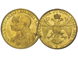 Ducat of King Aleksandar and Queen Marija